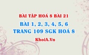 Bài tập 1, 2, 3, 4, 5, 6 trang 109 SGK Hoá 8: Tính chất vật lí của Hidro, tính chất hoá học của Hidro (H2)